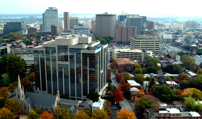 Wilmington Delaware Skyline