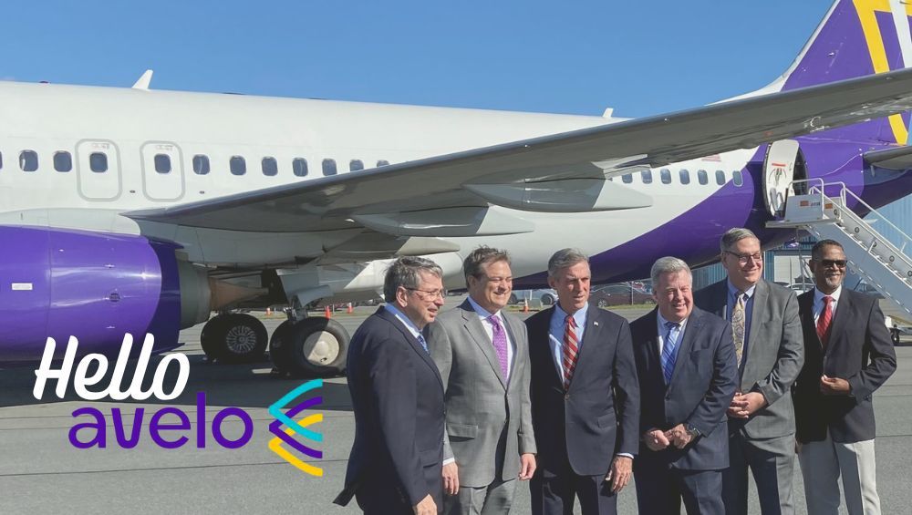 avelo airline opens Delaware base