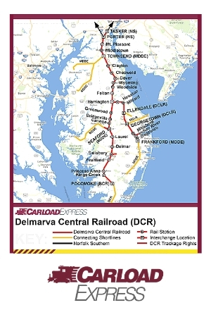 Carload Express Delmarva Central Railroad